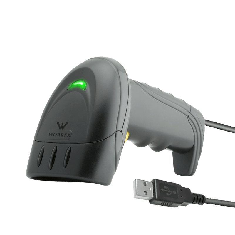 เครื่องสแกนบาร์โค้ด WORREX รุ่น W-520 (1D LASER)